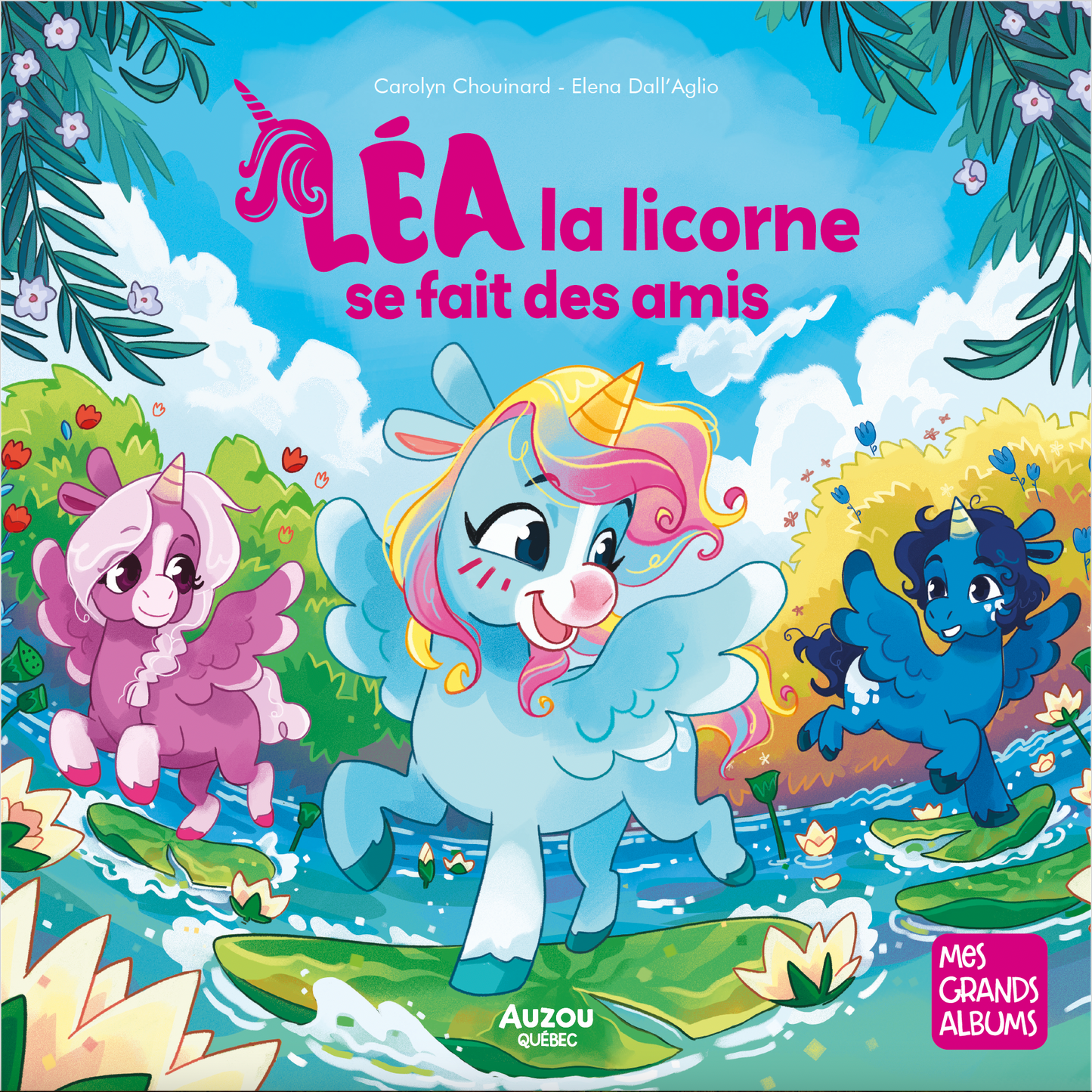 Léa la licorne se fait des amis