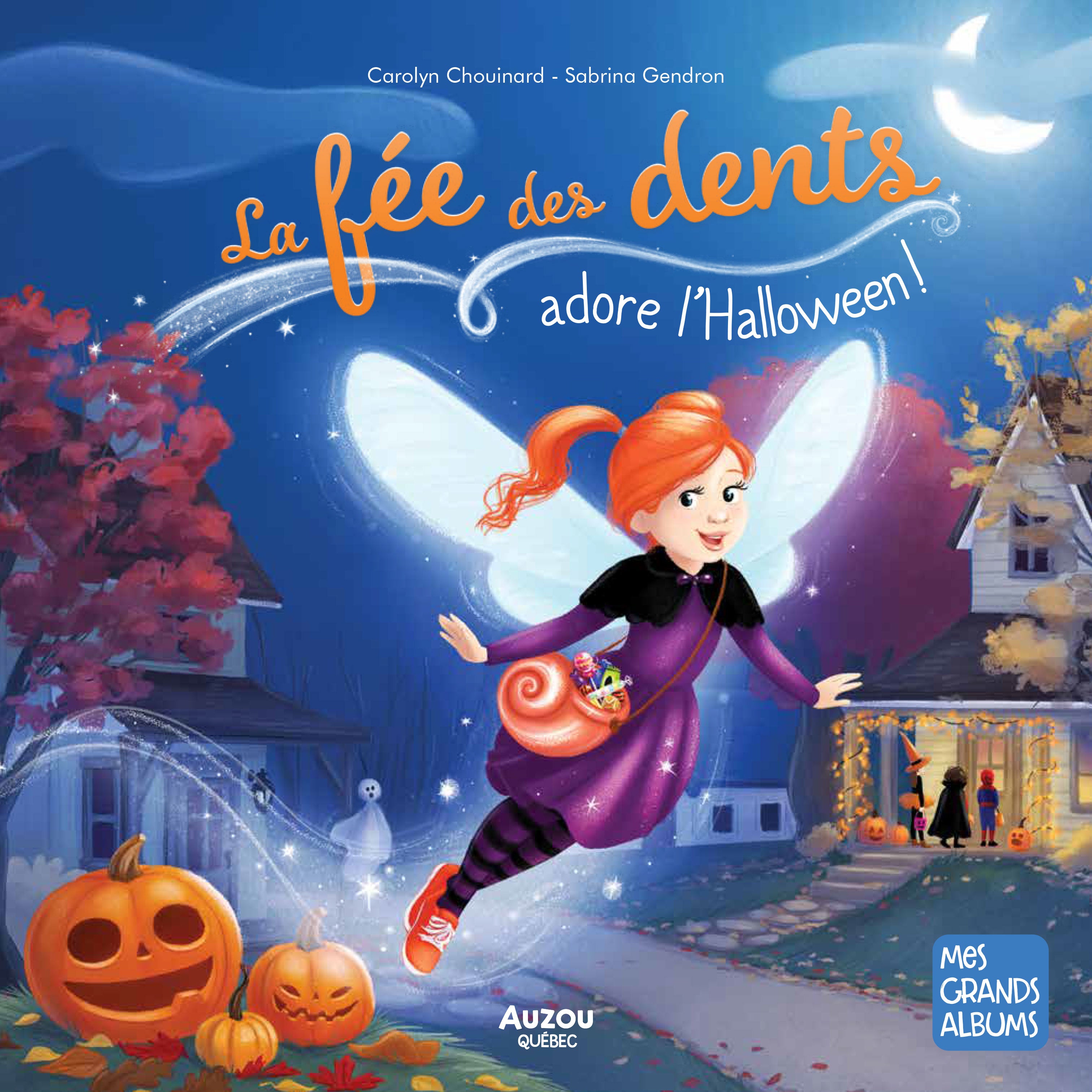 Couverture de La fée des dents adore l'halloween!
