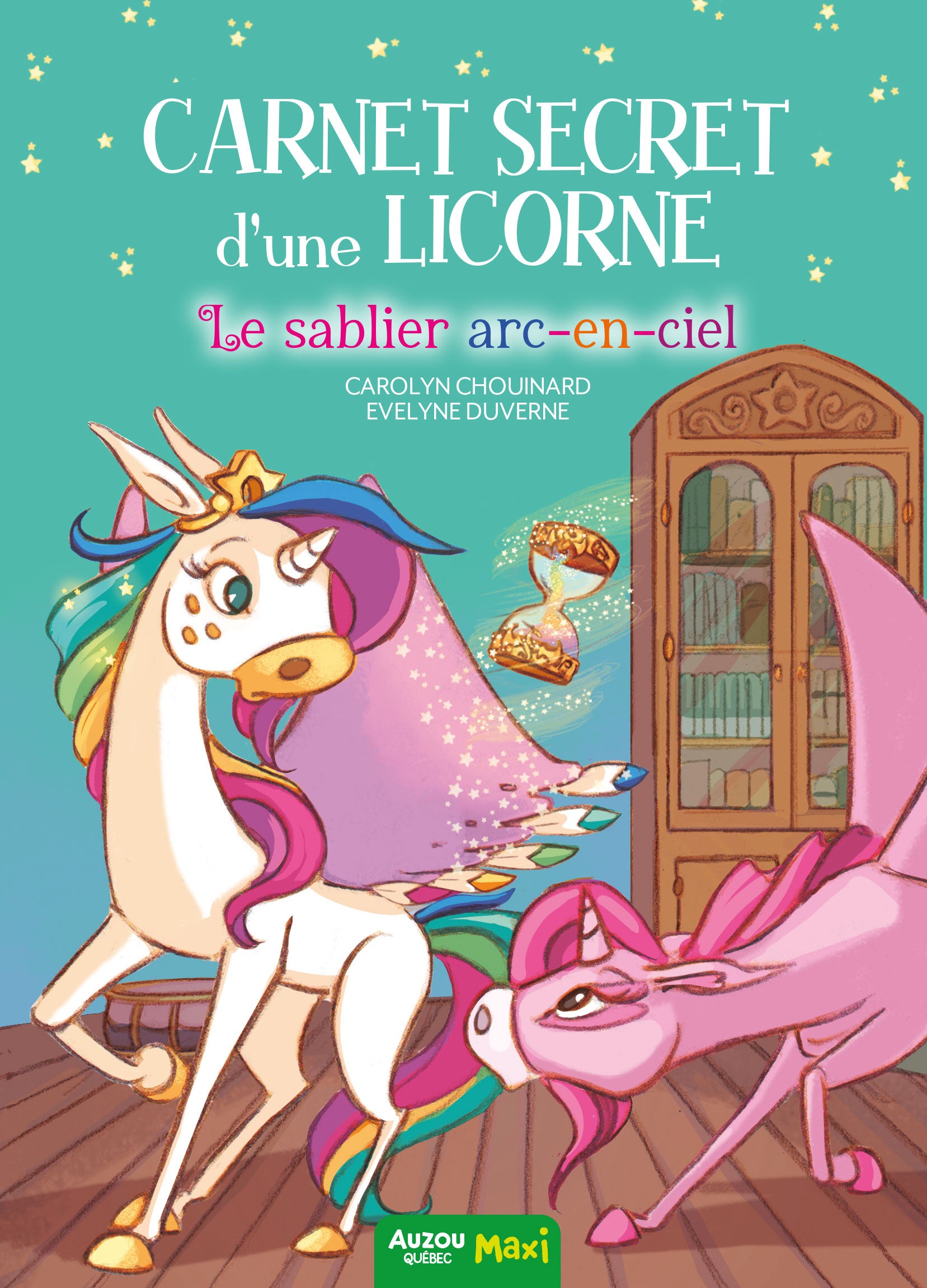 Couverture de Le sablier arc-en-ciel